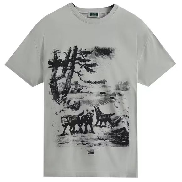 Kith Shirts Kith New York Amnh Wolves Vintage Tee 2xl Poshmark